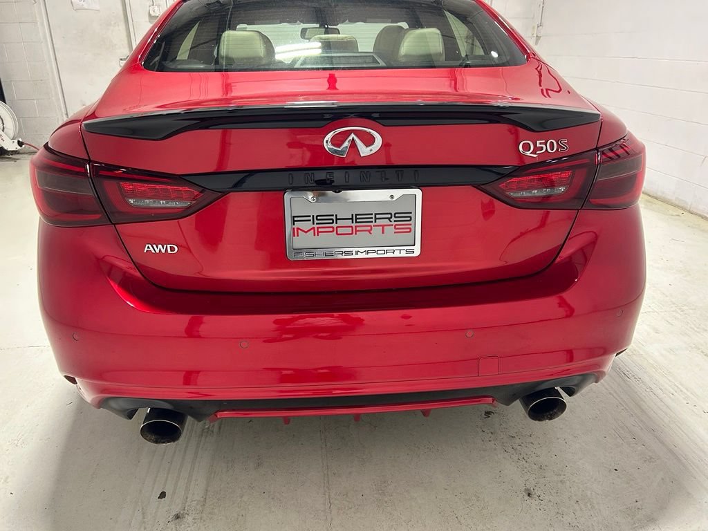 Used 2024 INFINITI Q50 Red Sport 400 AWD/4WD image 6