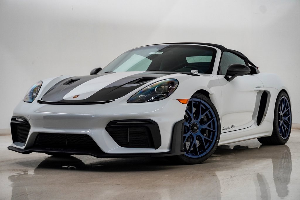 New 2025 Porsche 718 Boxster Spyder RS