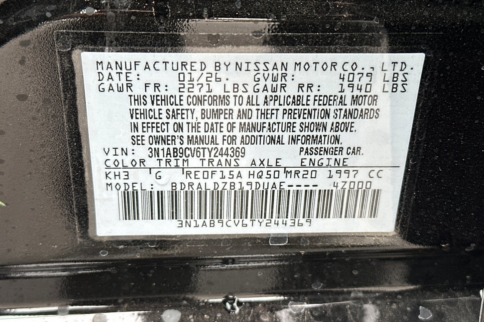 New 2026 Nissan Sentra SV w/ SV Convenience Package FWD image 26