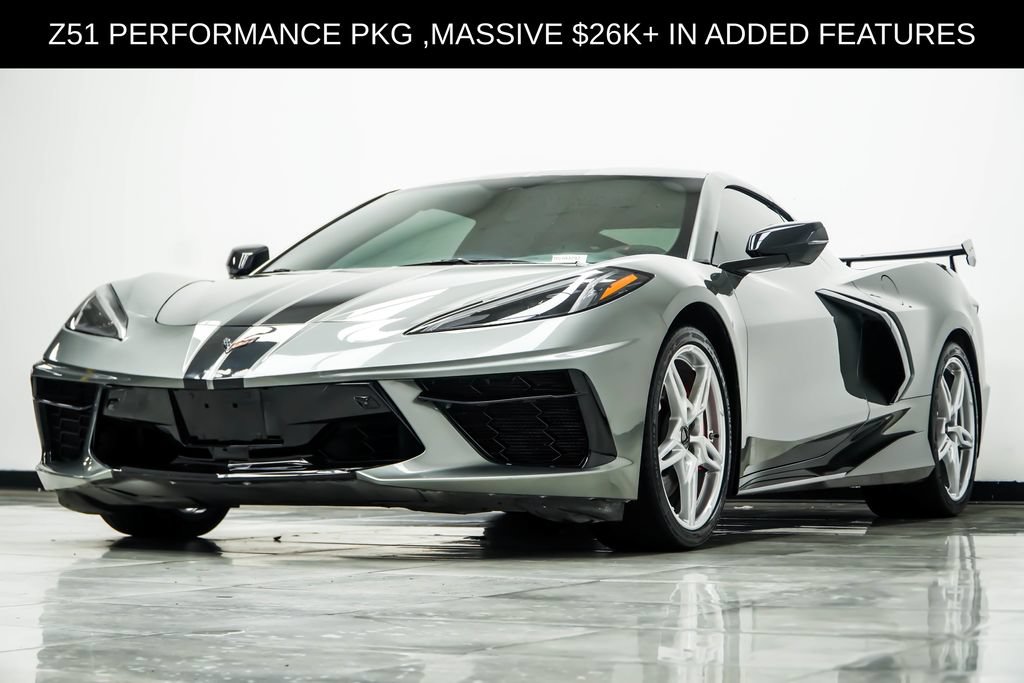 Used 2022 Chevrolet Corvette Stingray Premium Cpe w/ Z51 Performance Package RWD image 11