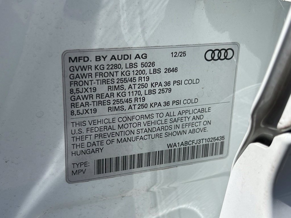 Certified 2026 Audi Q3 quattro 2.0T AWD/4WD image 58
