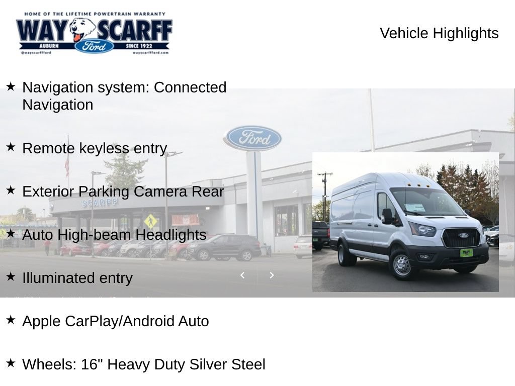 New 2026 Ford Transit 350 148 High Roof Extended DRW AWD/4WD image 9