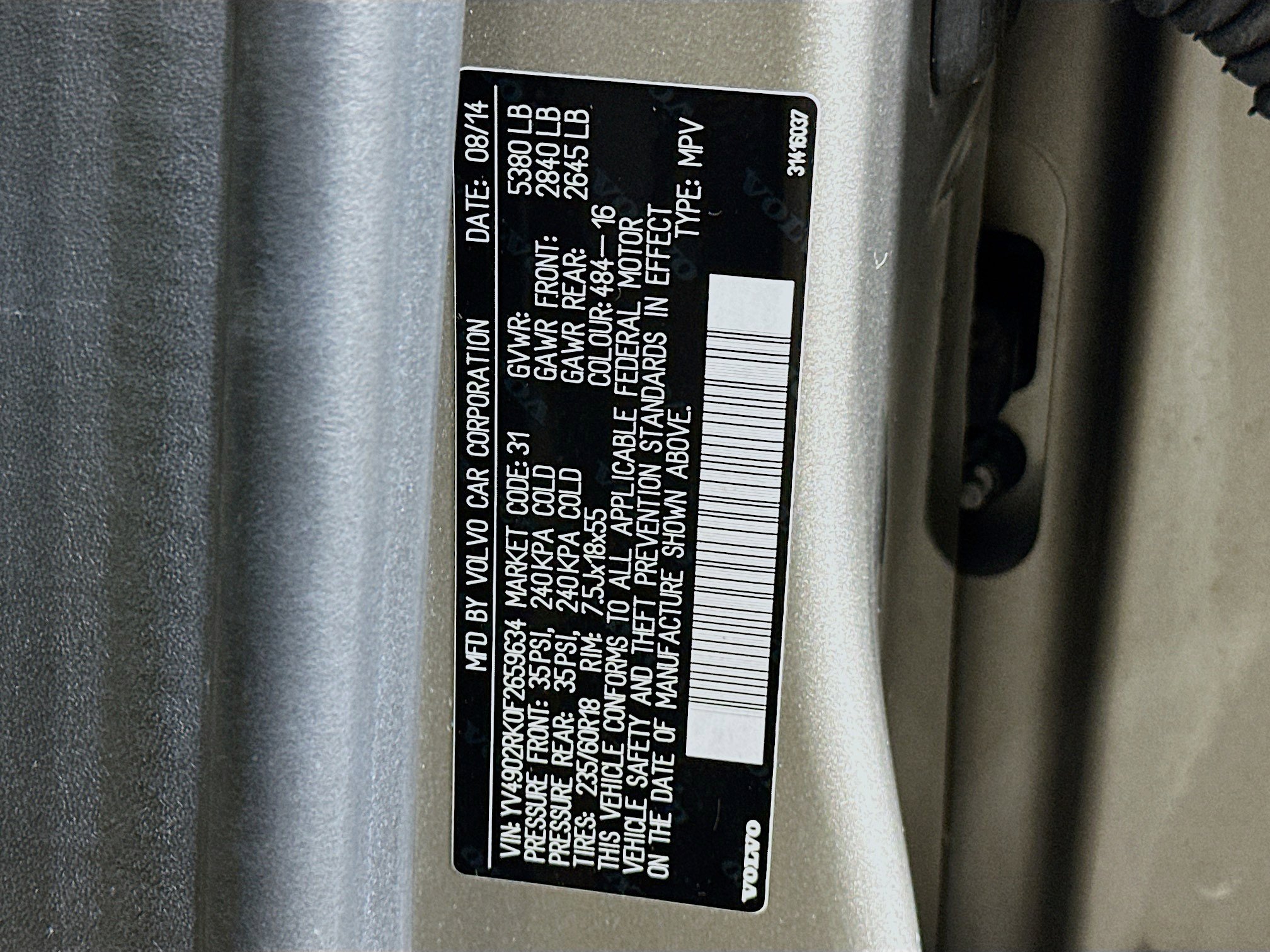 Used 2015 Volvo XC60 T6 image 12