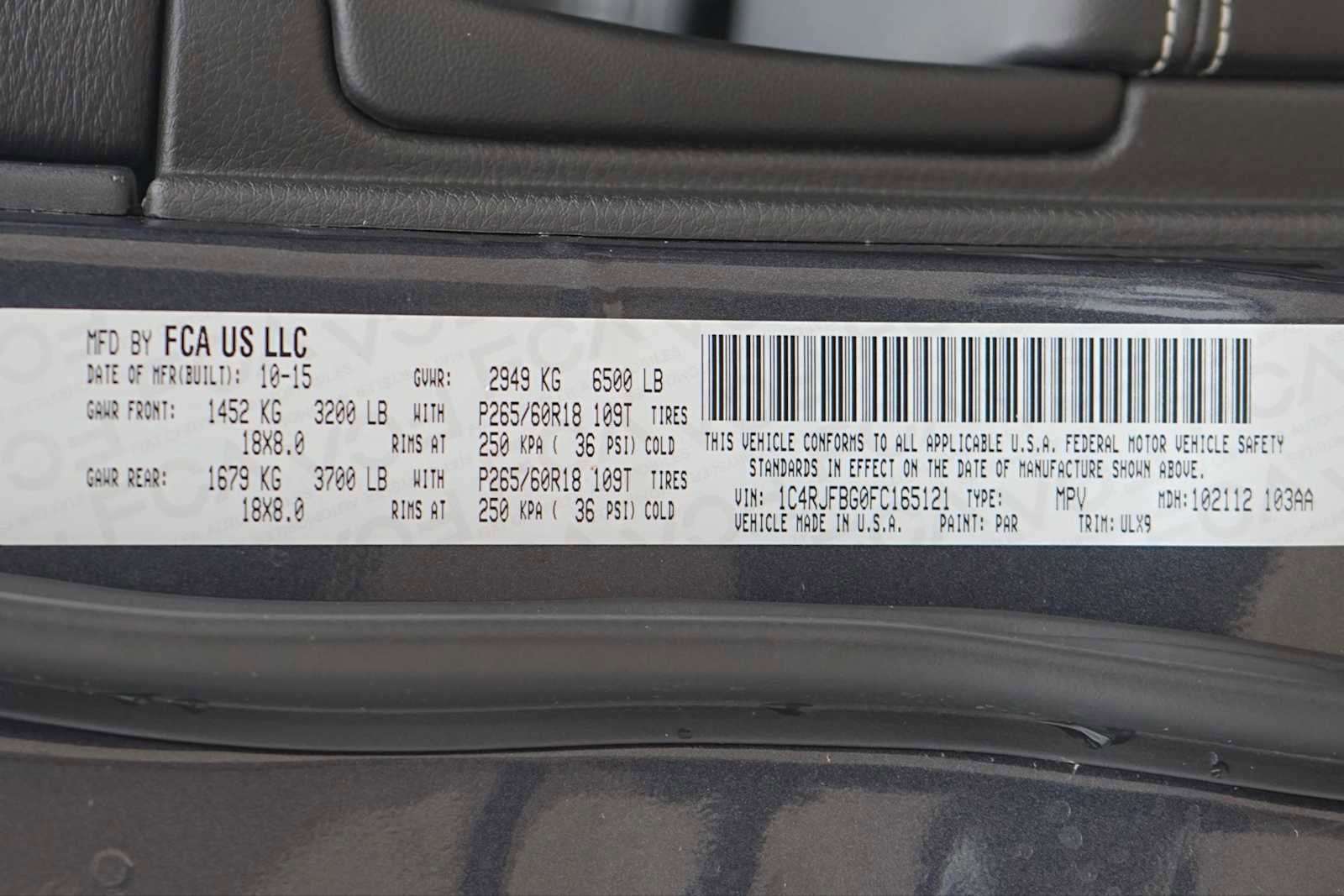 Used 2015 Jeep Grand Cherokee Limited w/ Trailer Tow Group IV AWD/4WD image 30