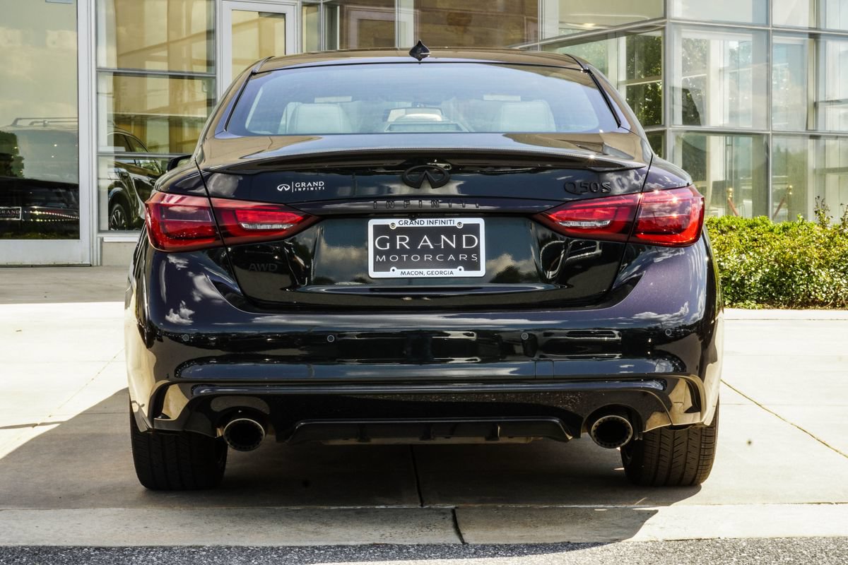 Used 2023 INFINITI Q50 Red Sport 400 w/ Black Opal Edition AWD/4WD image 12