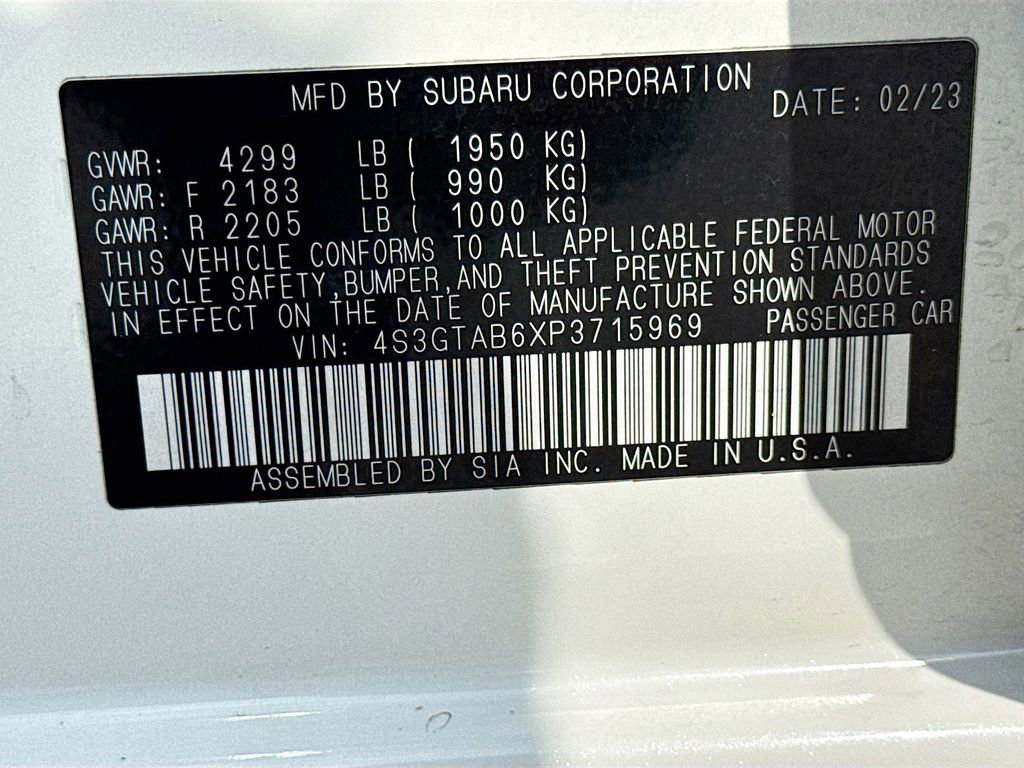 Used 2023 Subaru Impreza 2.0i image 38