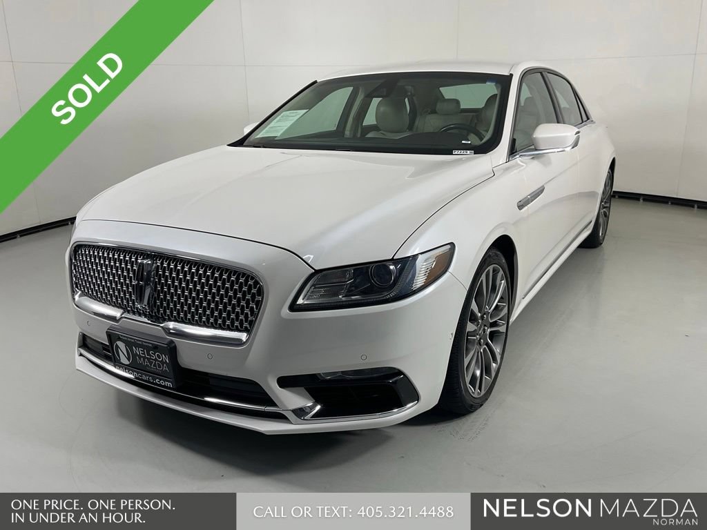 Used 2017 Lincoln Continental Select w/ Technology Package