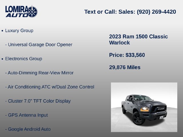 Used 2023 RAM 1500 Warlock AWD/4WD image 39