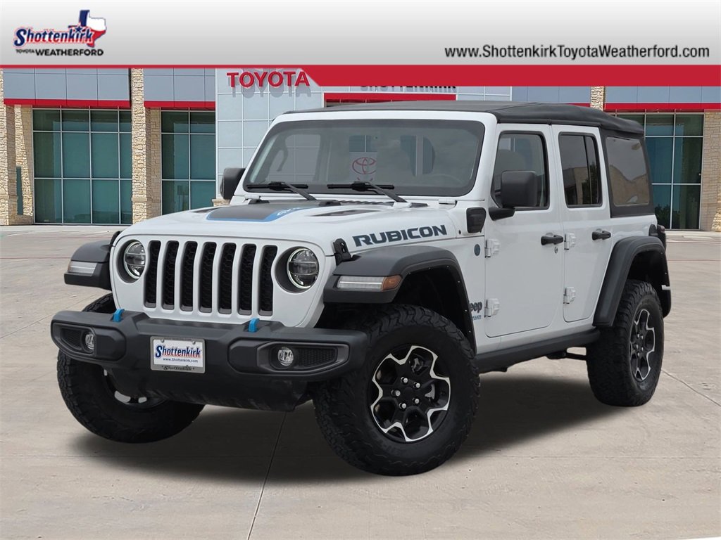Used 2022 Jeep Wrangler Unlimited Rubicon 4xe w/ Safety Group image 1