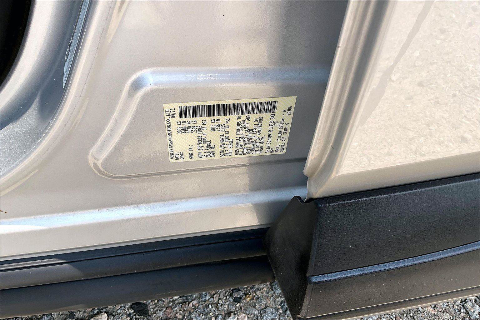 Certified 2021 Nissan Rogue SV FWD image 3