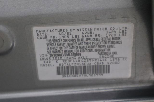 Used 2021 Nissan Versa SV image 35