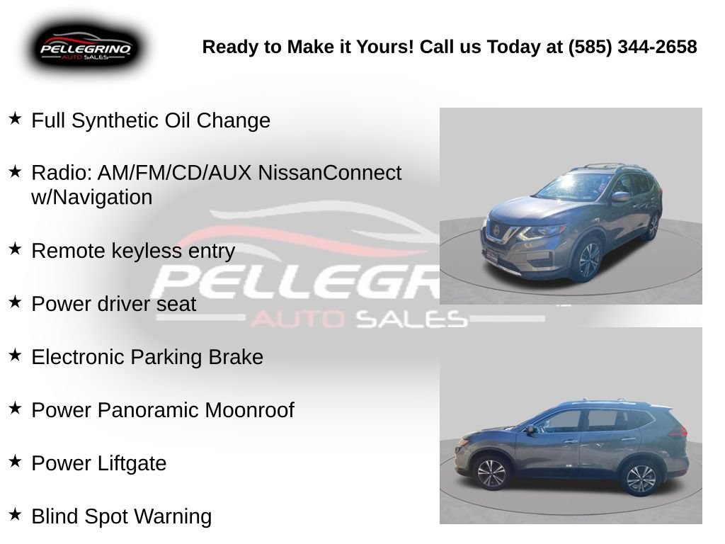 Used 2019 Nissan Rogue SV w/ Sun & Sound Touring Package AWD/4WD image 5