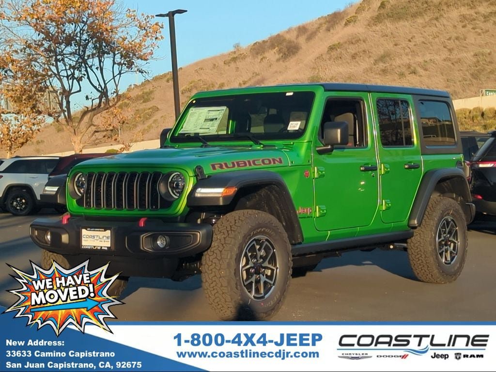 New 2026 Jeep Wrangler Unlimited Rubicon w/ Safety Group