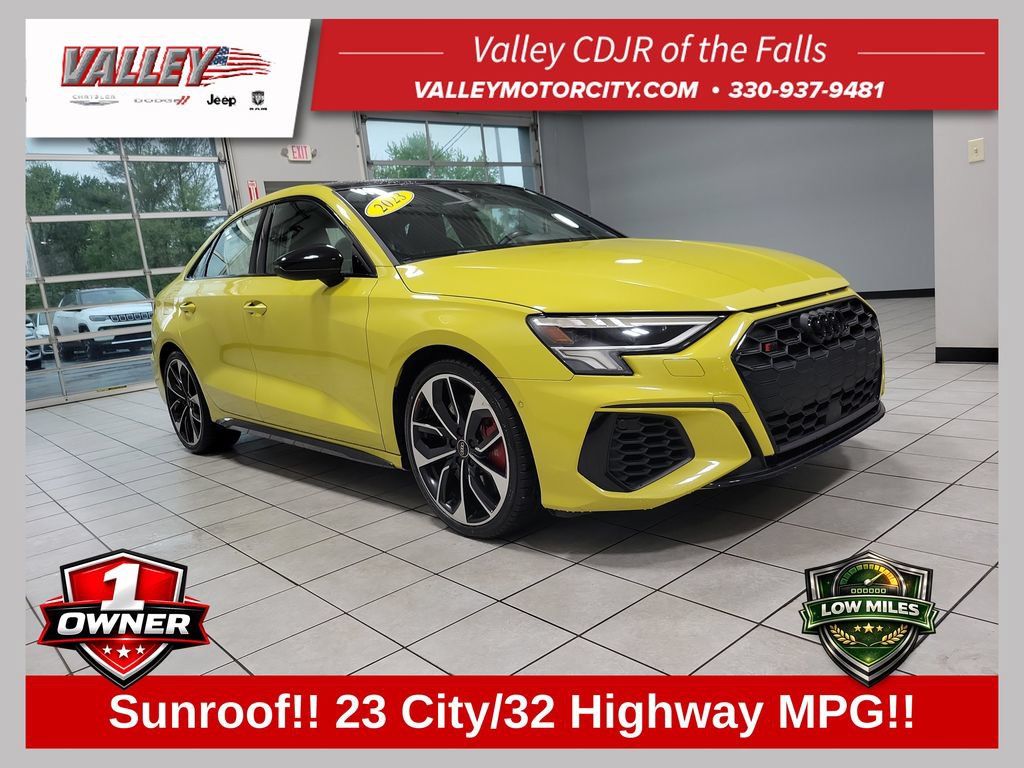 Used 2023 Audi S3 Premium Plus w/ Premium Plus Package