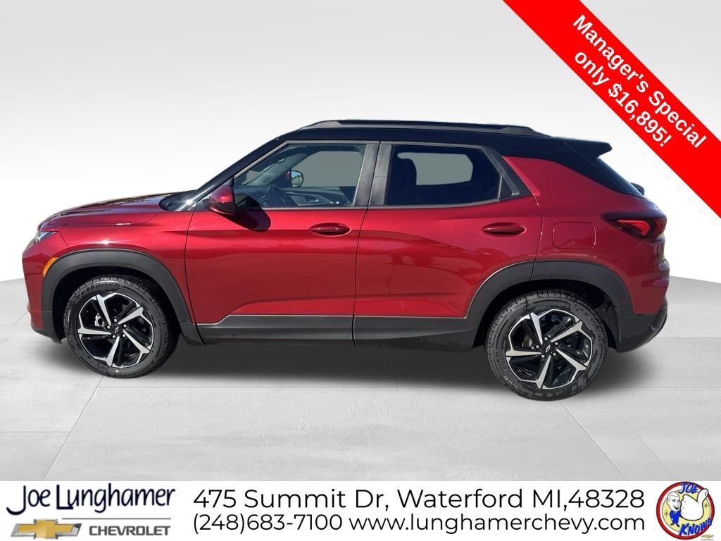 Certified 2021 Chevrolet TrailBlazer RS w/ Sun and Liftgate Package FWD image 7