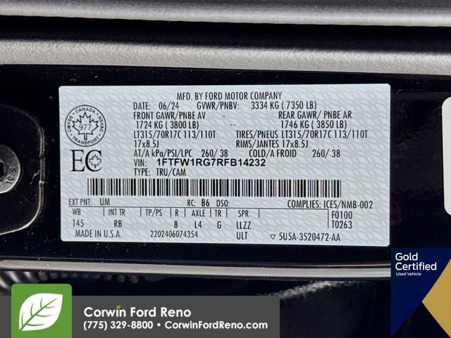 Certified 2024 Ford F150 Raptor image 36