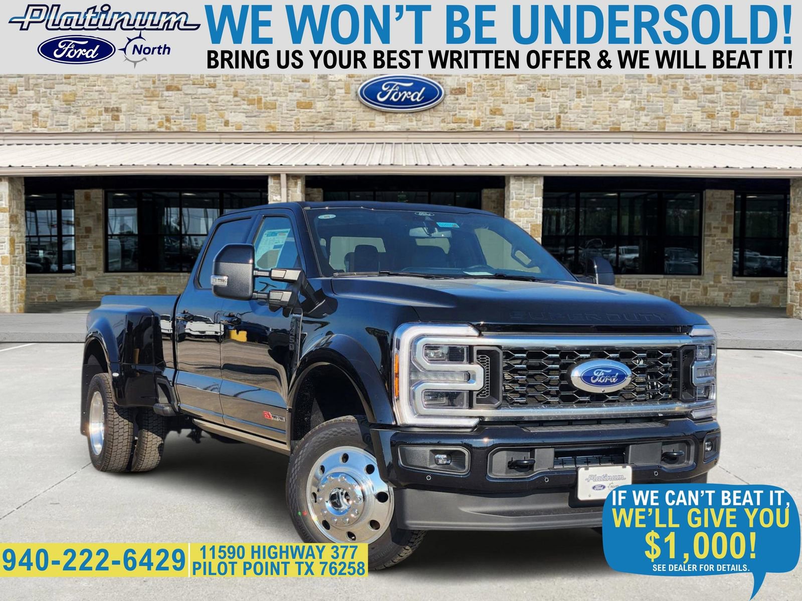 New 2026 Ford F450 Platinum w/ FX4 Off-Road Package