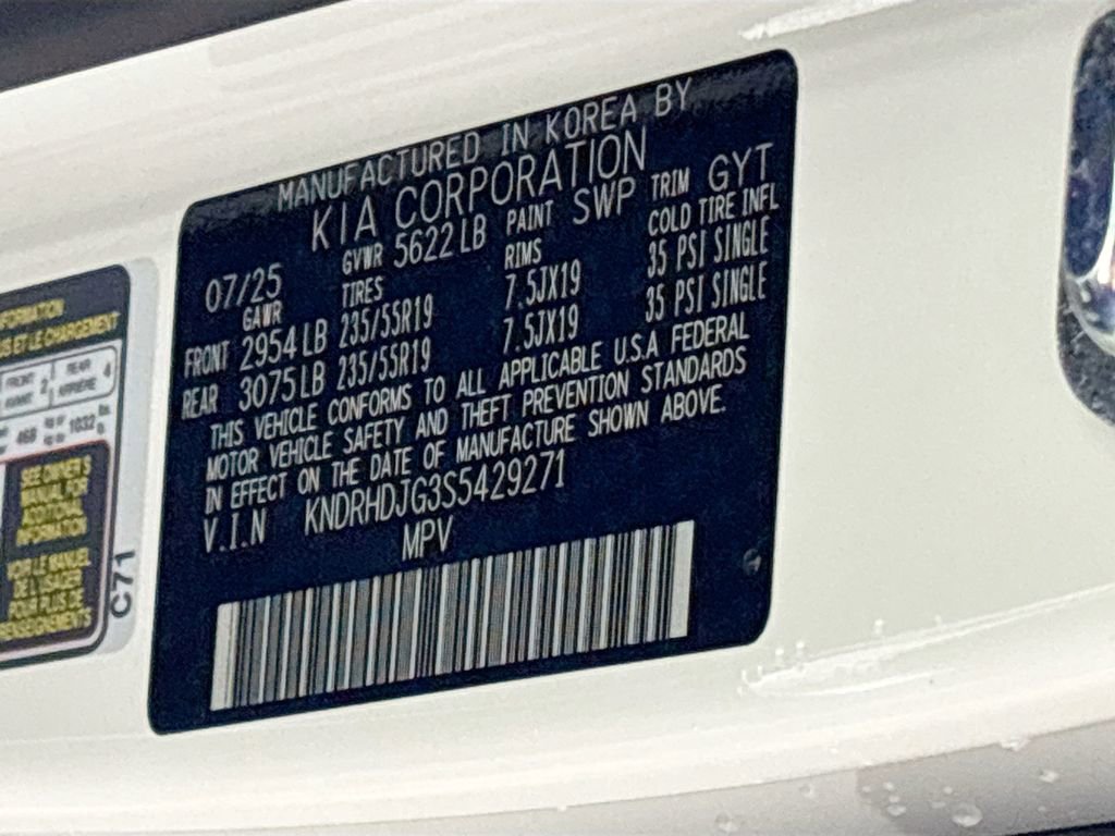 New 2025 Kia Sorento EX image 26