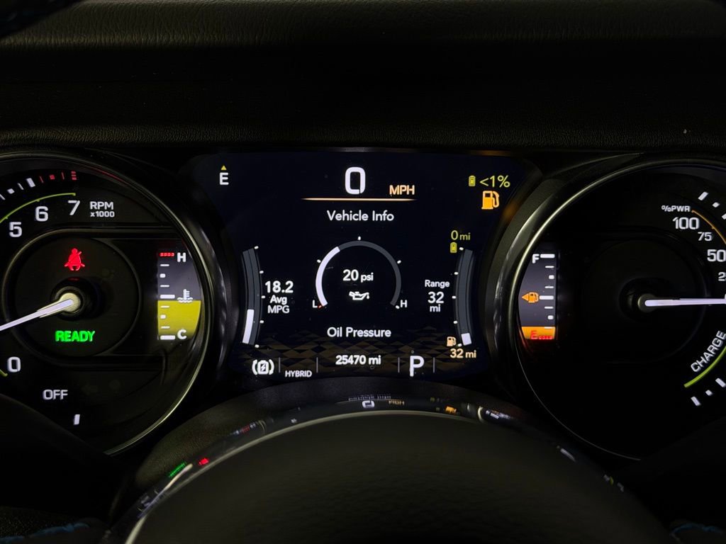 Used 2023 Jeep Wrangler Unlimited Rubicon 4xe w/ Steel Bumper Group image 15