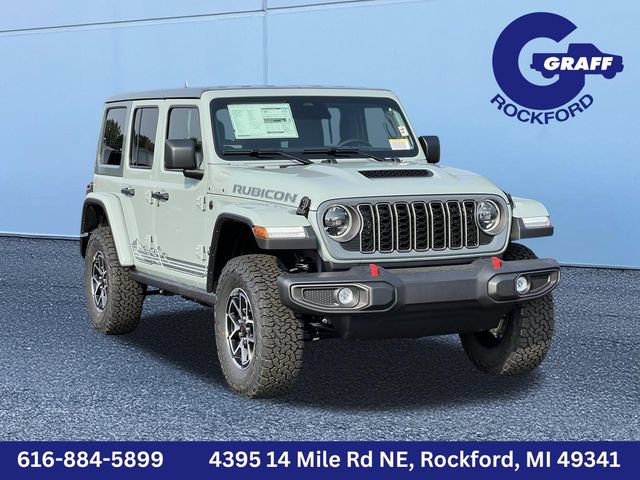 New 2026 Jeep Wrangler Unlimited Rubicon w/ Rockslide Package