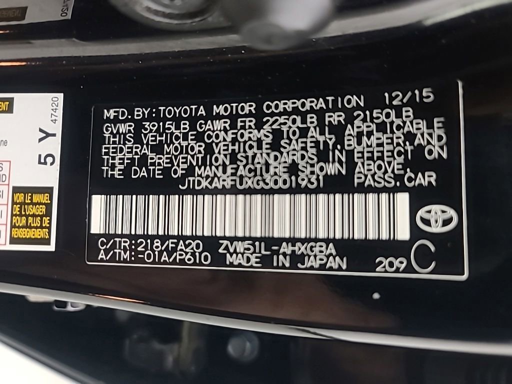 Used 2016 Toyota Prius Three w/ Advanced Technology Package FWD image 43