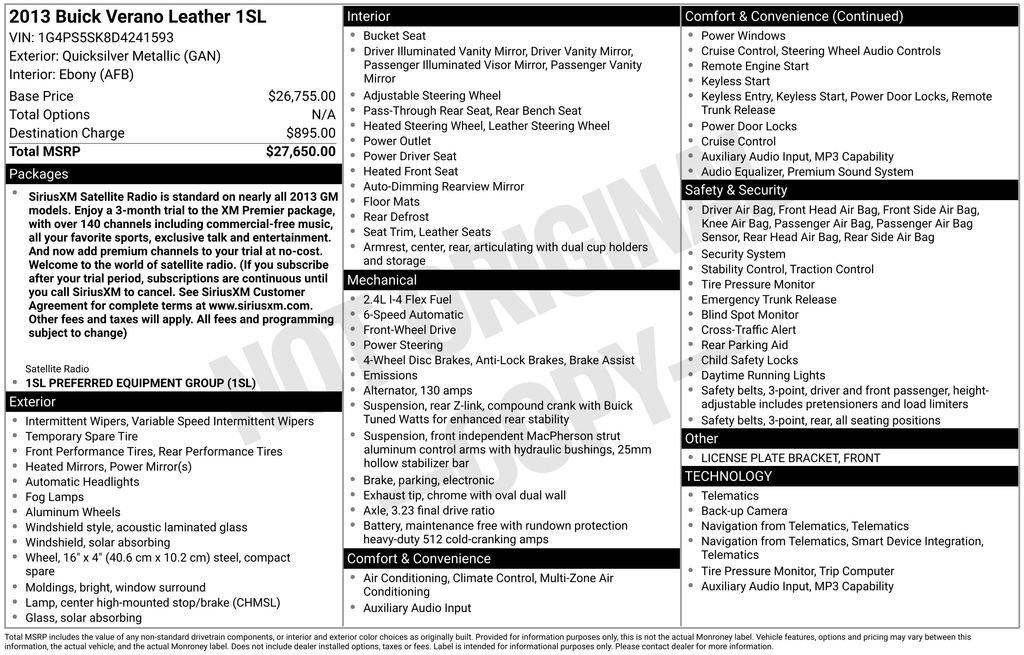 Used 2013 Buick Verano Leather image 30