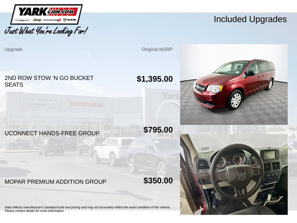 Certified 2019 Dodge Grand Caravan SE w/ UConnect Hands-Free Group FWD image 6