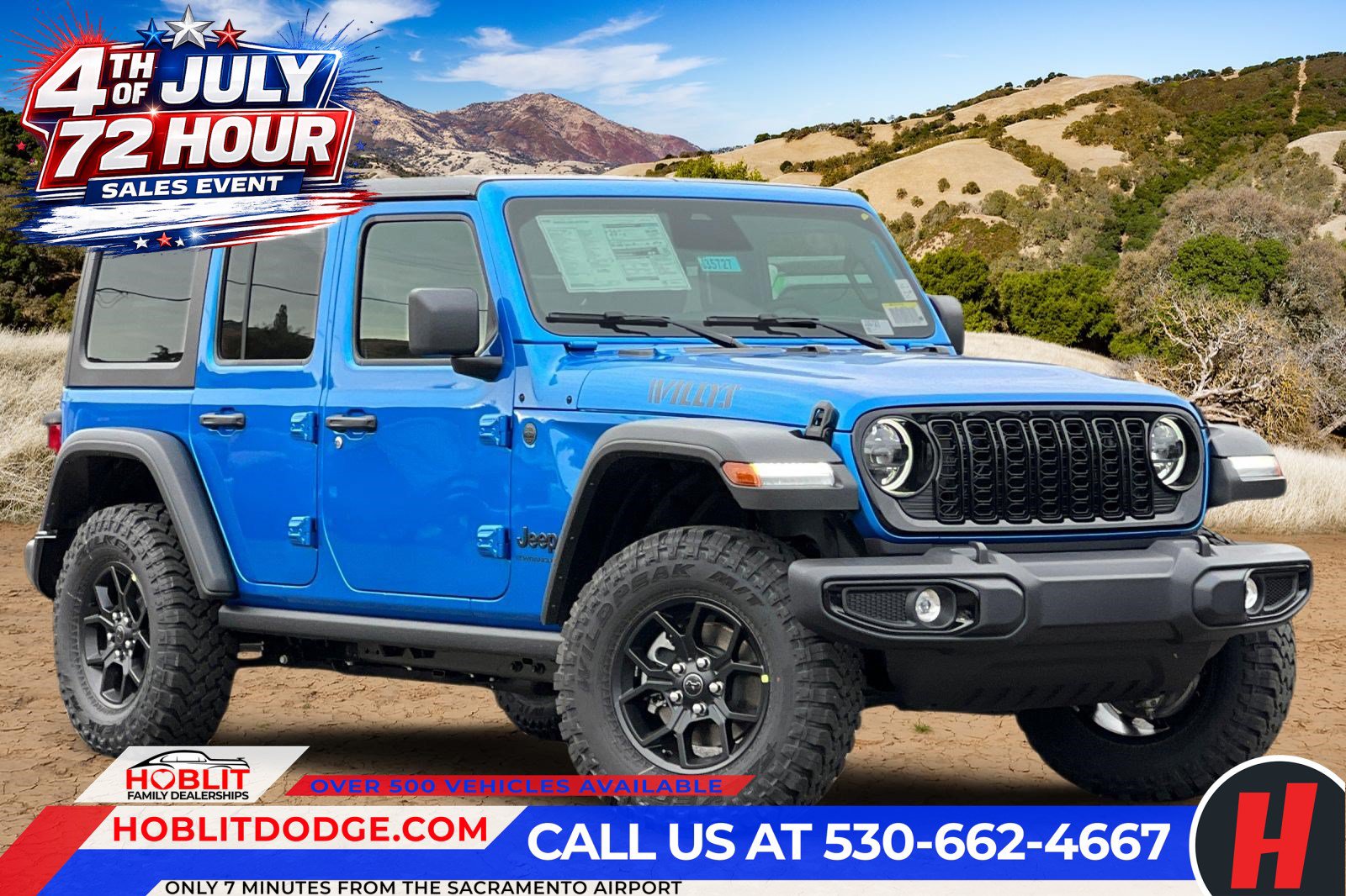 New 2026 Jeep Wrangler Unlimited Sport