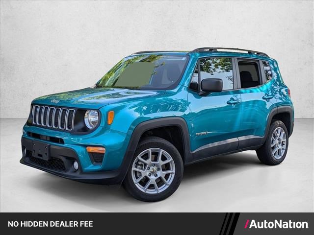 Used 2022 Jeep Renegade Latitude w/ Sun/Sound Group AWD/4WD image 1