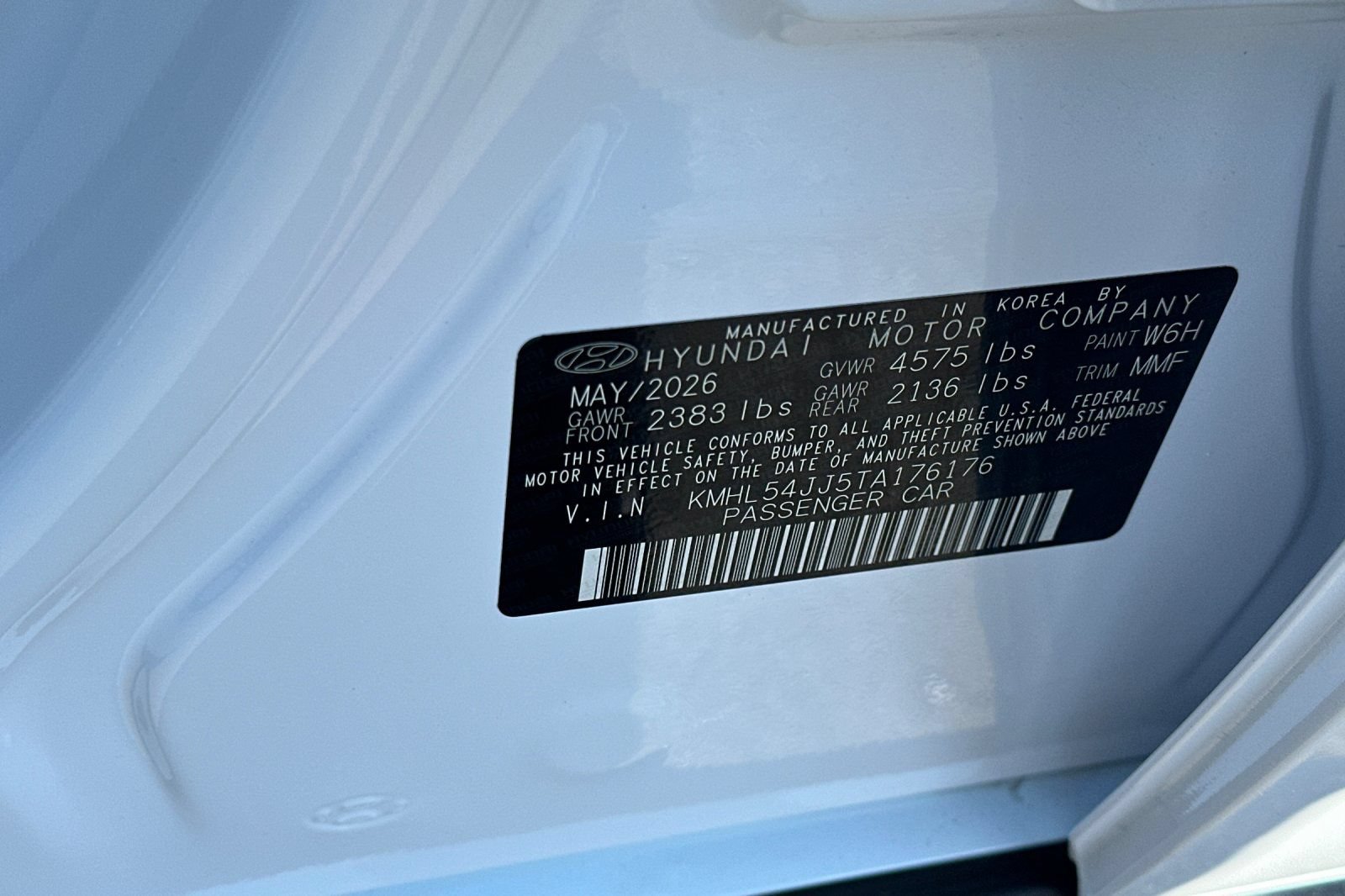 New 2026 Hyundai Sonata Limited FWD image 25