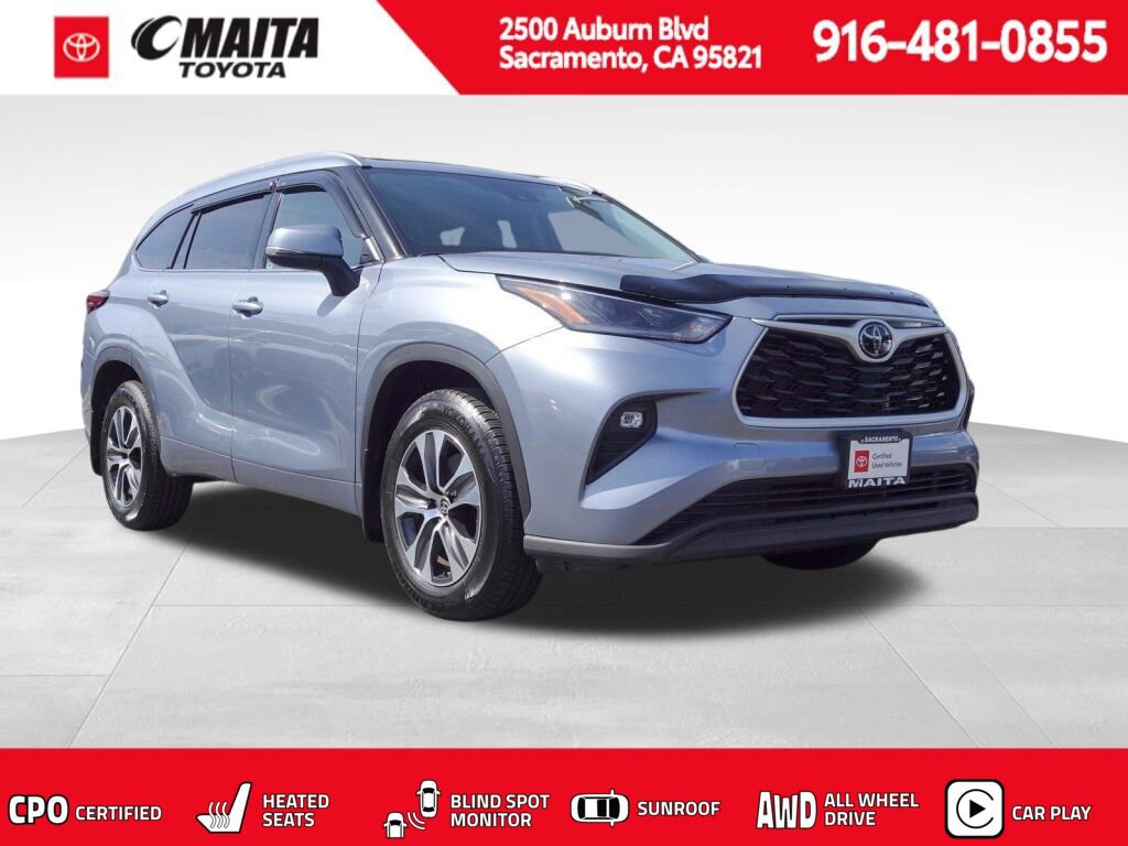 Certified 2021 Toyota Highlander XLE image 1