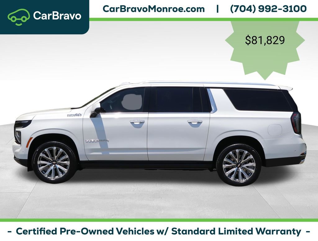 Certified 2025 Chevrolet Suburban High Country AWD/4WD image 2