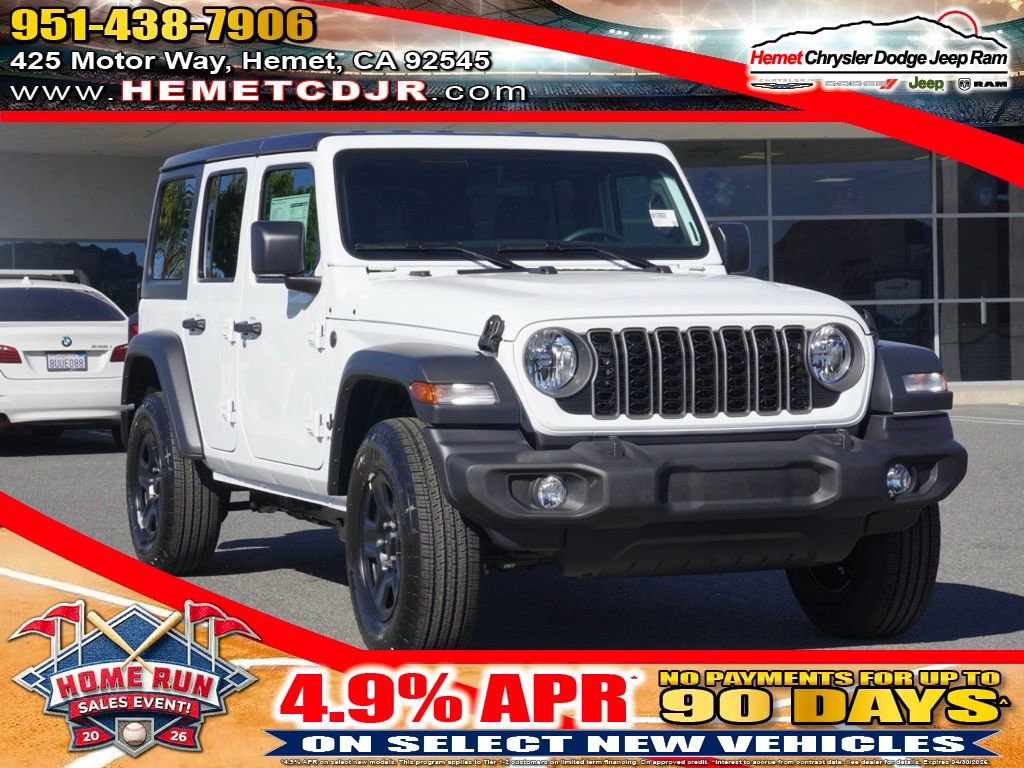 New 2026 Jeep Wrangler Sport image 1