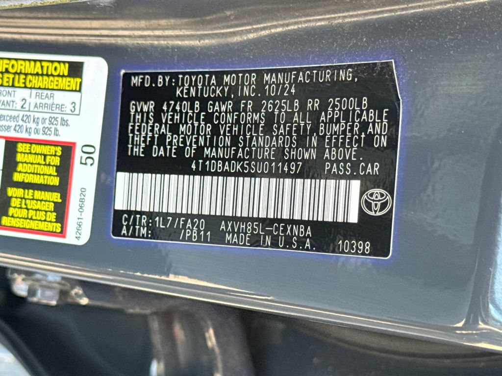 Used 2025 Toyota Camry LE AWD/4WD image 47