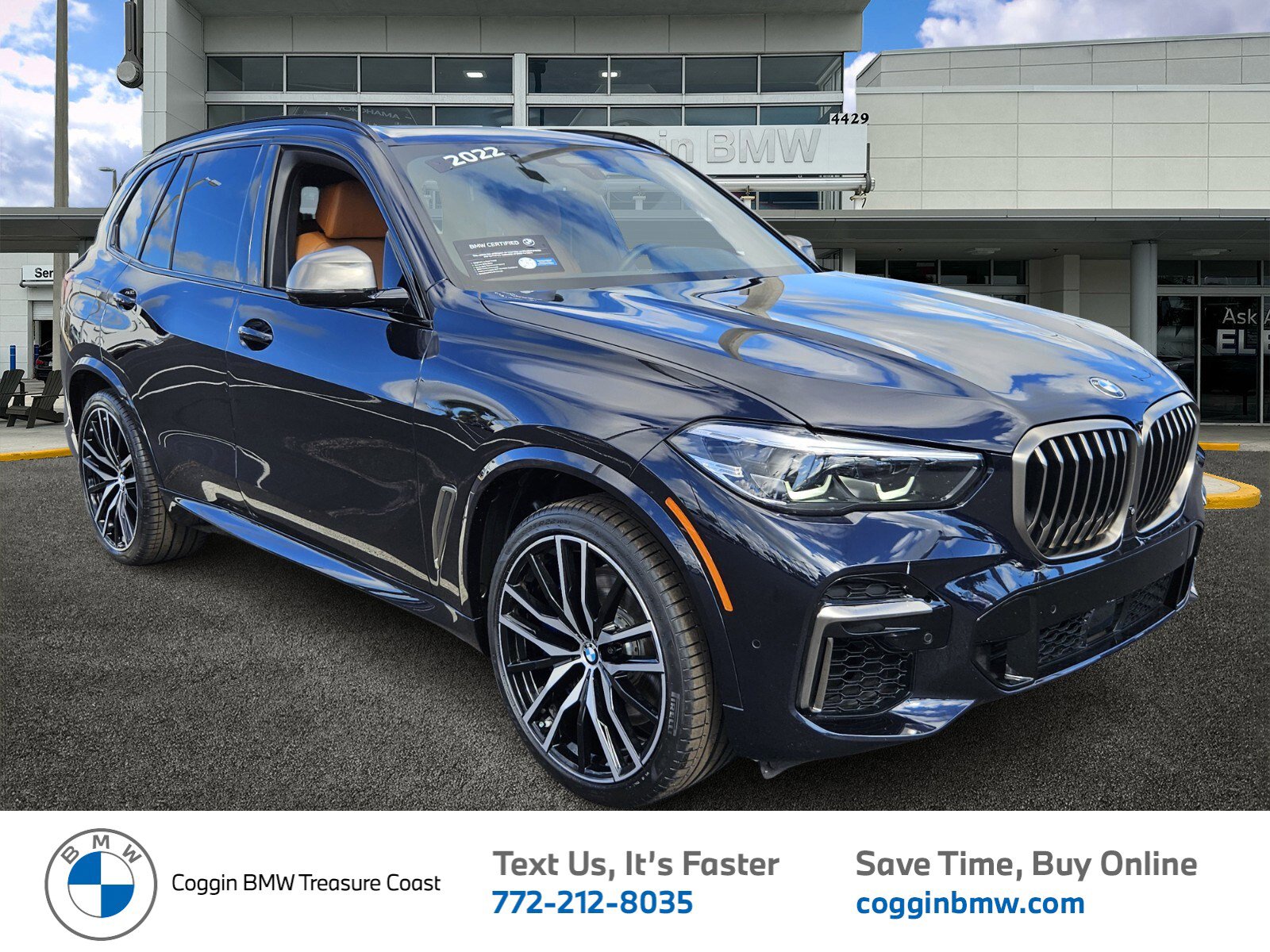 Certified 2022 BMW X5 M50i