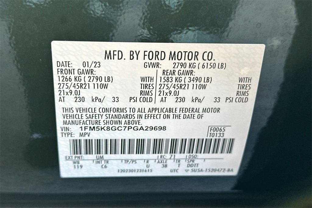 Used 2023 Ford Explorer ST w/ Equipment Group 401A image 32