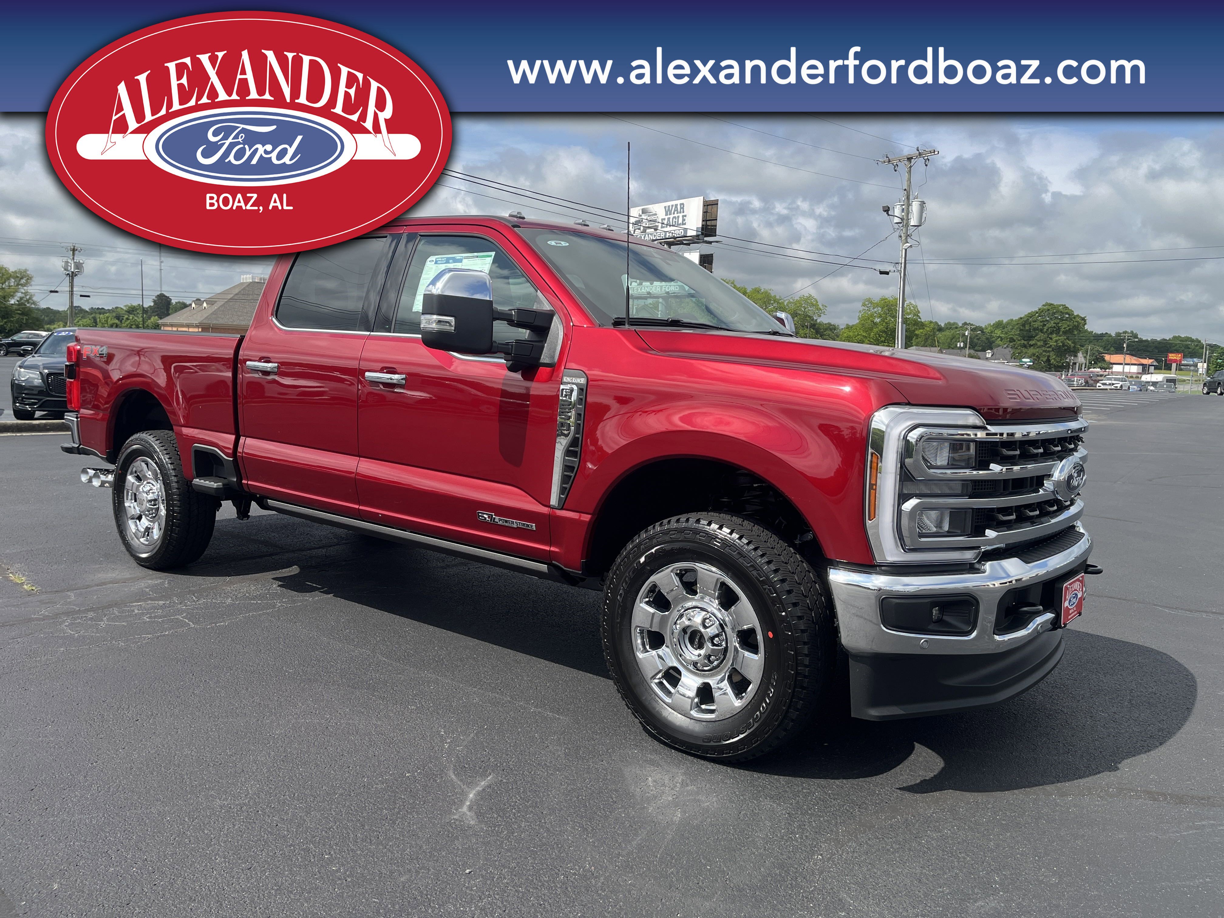New 2025 Ford F250 King Ranch w/ Chrome Package image 3