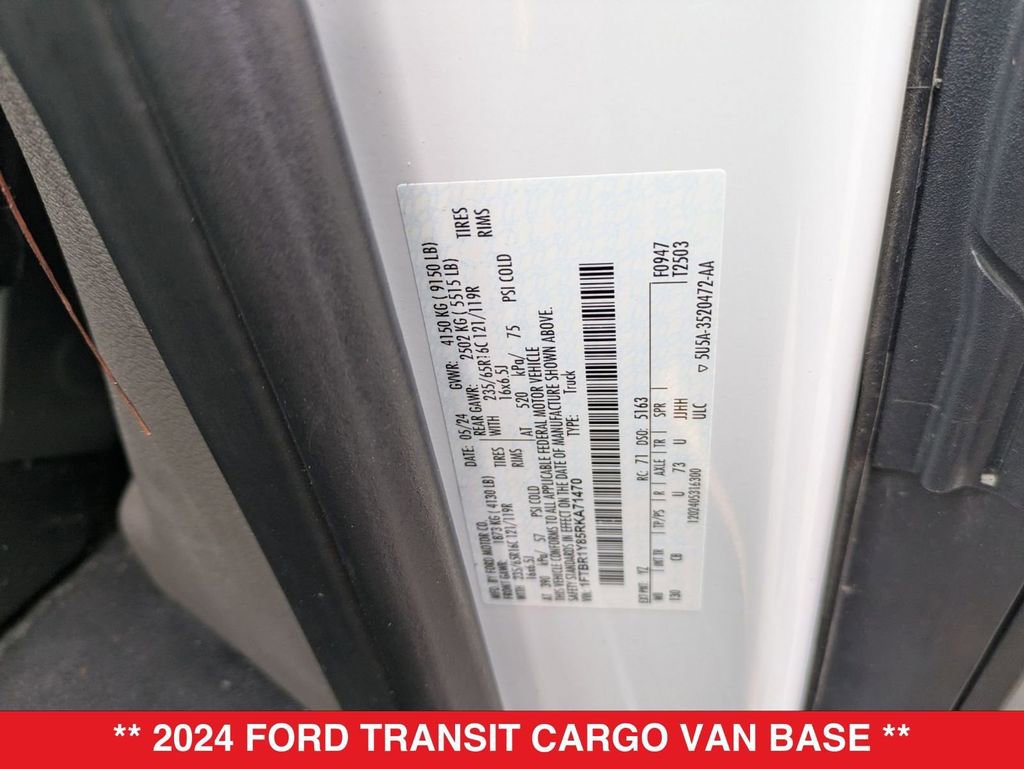 Used 2024 Ford Transit 250 Base w/ Exterior Upgrade Package image 32