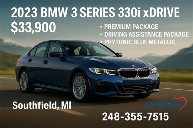 Used 2023 BMW 330i xDrive Sedan w/ Premium Package