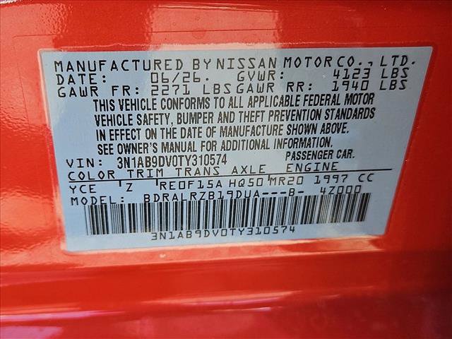 New 2026 Nissan Sentra SR w/ Floor Mat Package FWD image 17