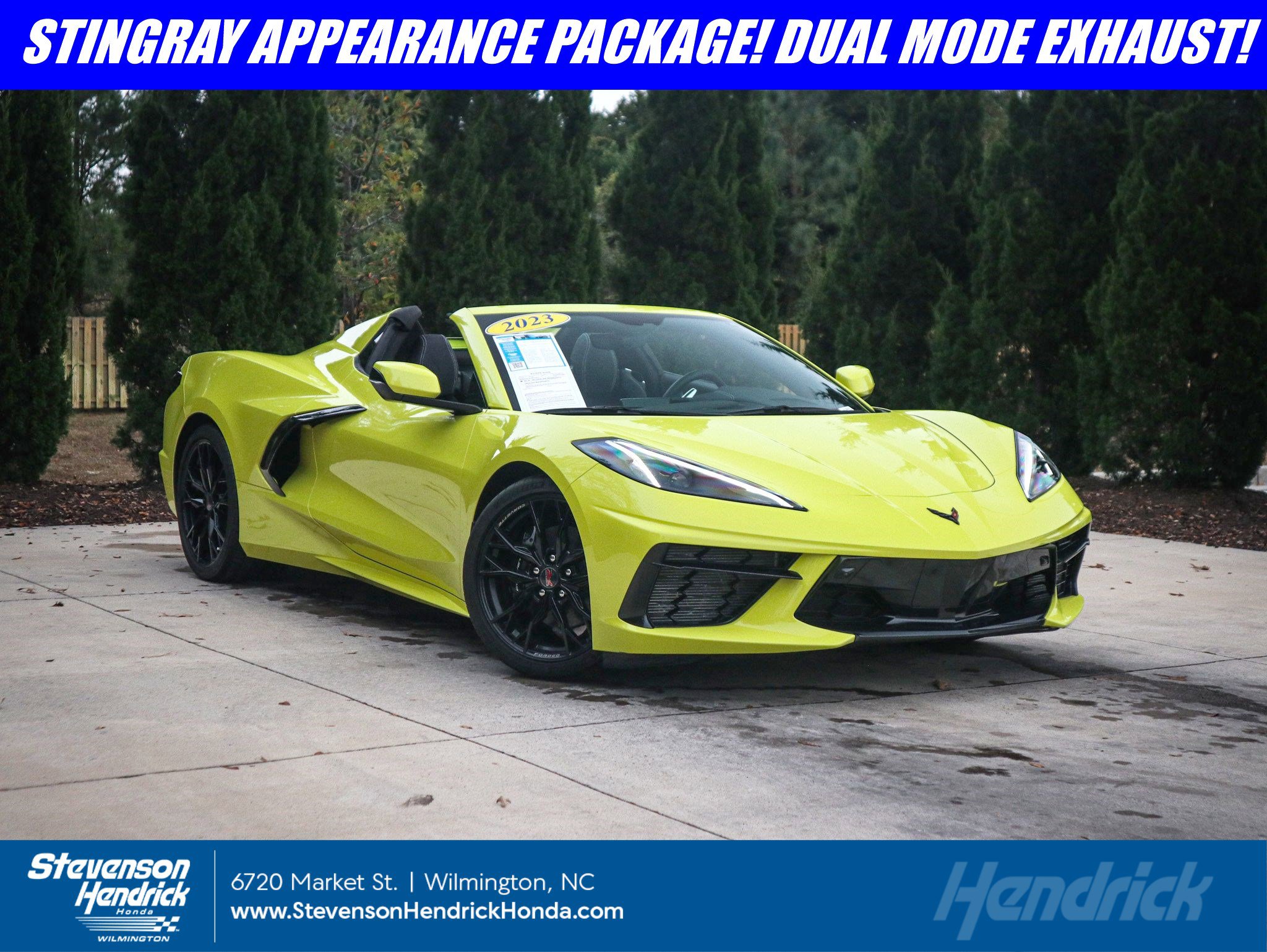 Used 2023 Chevrolet Corvette Stingray Premium Conv image 1