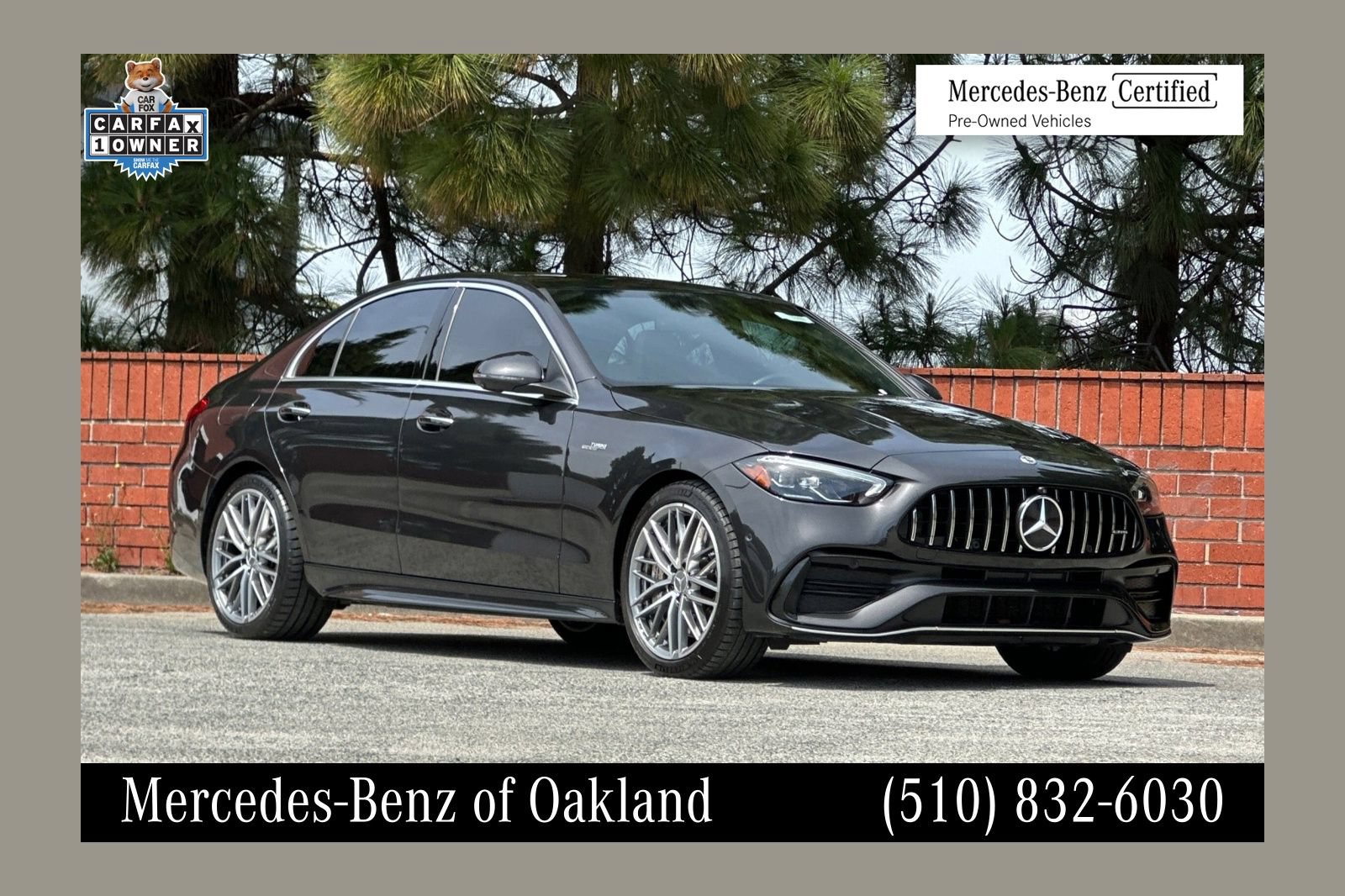 Certified 2023 Mercedes-Benz C 43 AMG 4MATIC Sedan