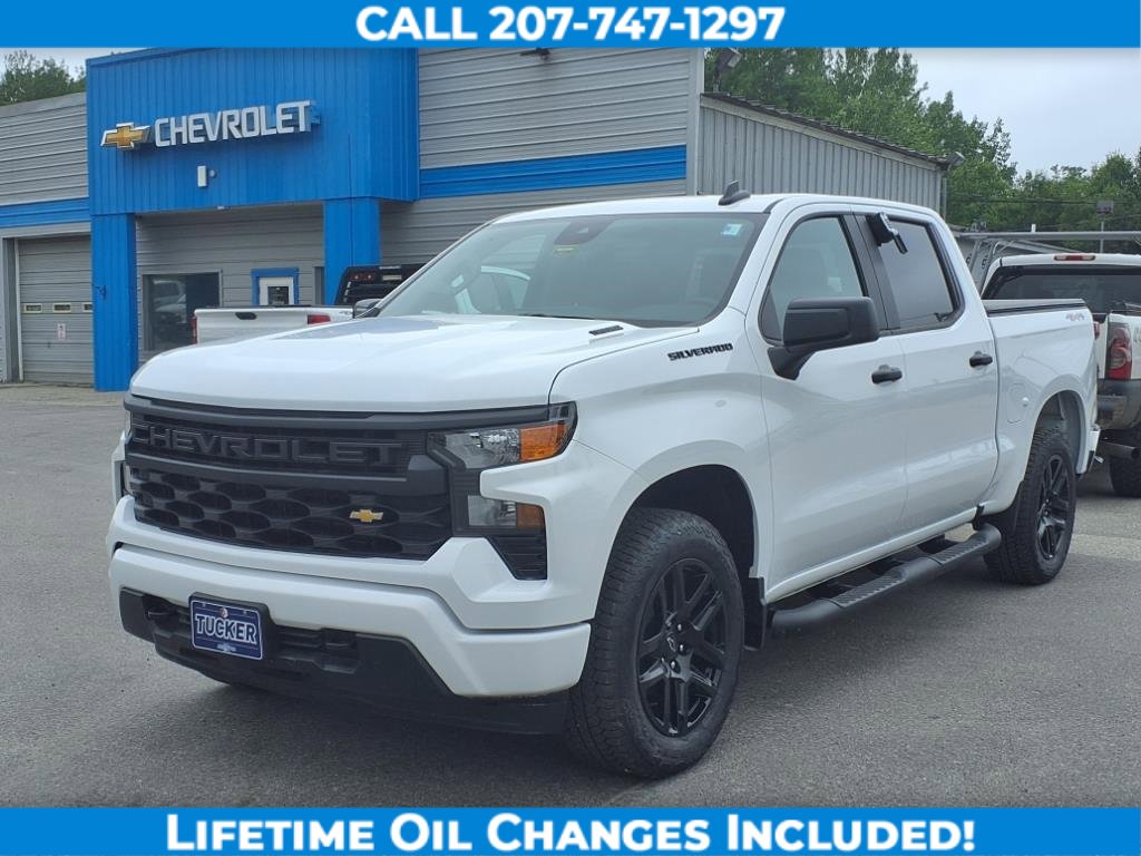 New 2025 Chevrolet Silverado 1500 Custom w/ Turbomax Blackout Package image 1