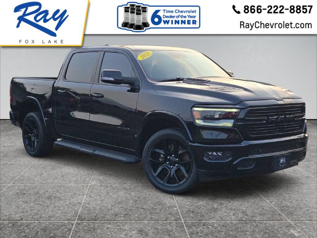 Used 2021 RAM 1500 Laramie w/ Night Edition AWD/4WD video 1