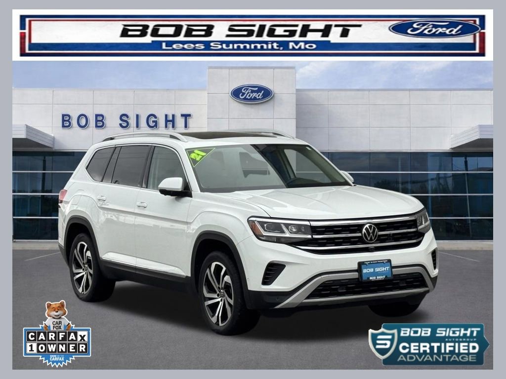 Used 2021 Volkswagen Atlas SEL Premium image 1