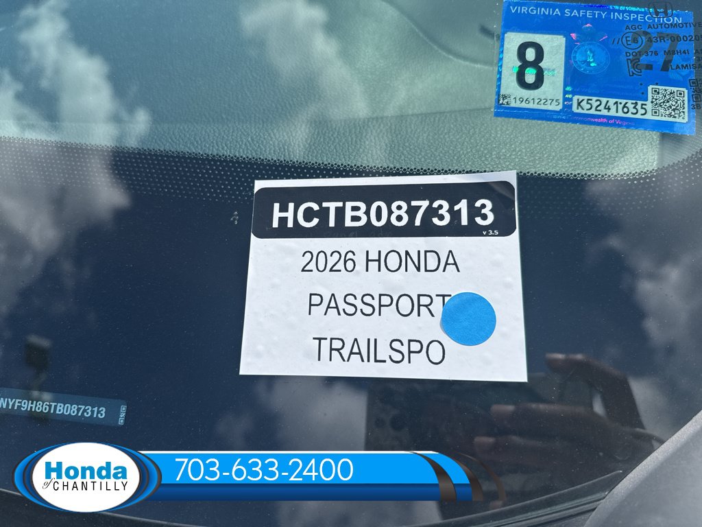 New 2026 Honda Passport TrailSport Elite image 37
