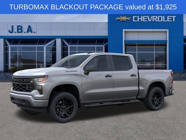 New 2026 Chevrolet Silverado 1500 Custom w/ Turbomax Blackout Package image 2