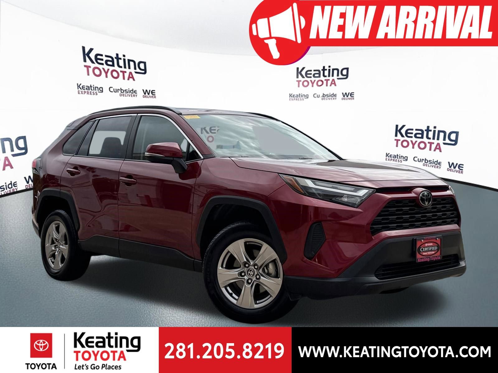 Certified 2025 Toyota RAV4 XLE FWD image 1