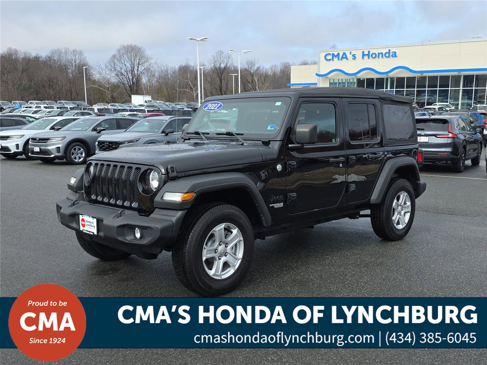 Used 2021 Jeep Wrangler Unlimited Sport image 1