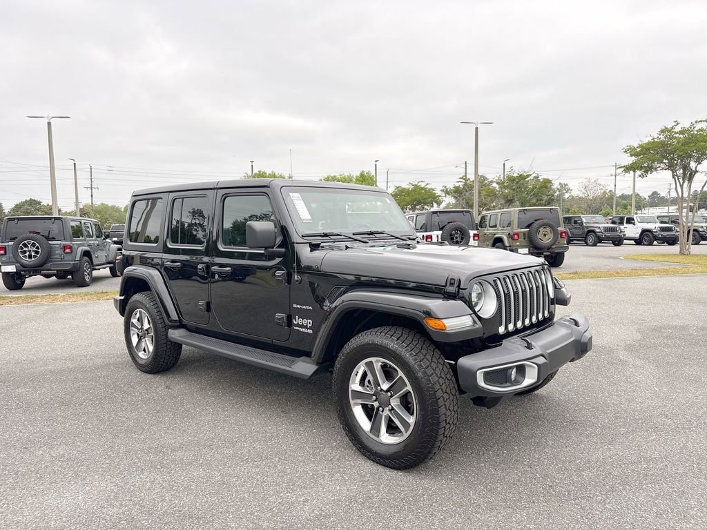 Used 2022 Jeep Wrangler Unlimited Sahara w/ LED Lighting Group